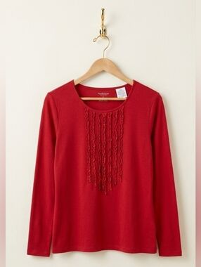 Van Heusen Long Sleeve Top Large
